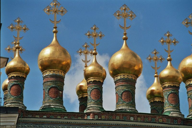 Kuppelwald des Terem-Palastes in Moskau