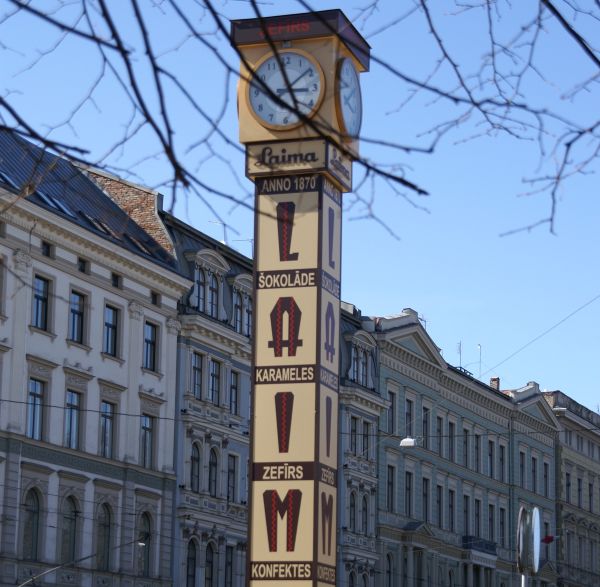 Riga Laima-Uhr