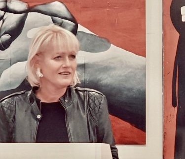 Bild Pia zur Street Art Ausstellung #6