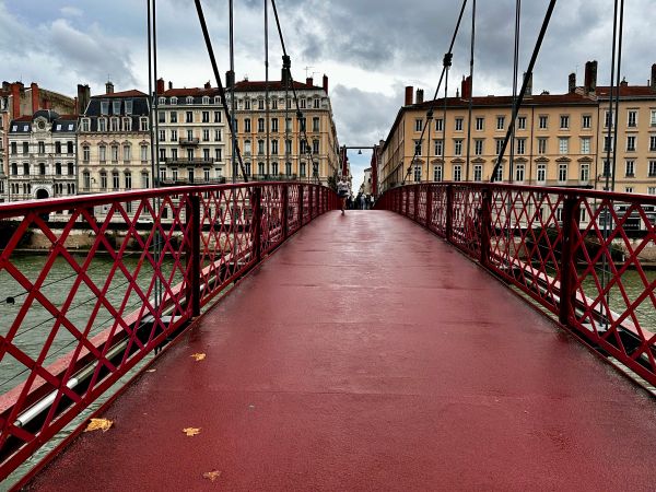 Passerelle Saint Georges die Saône text 4