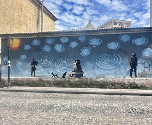 Fisherman von Davit Samkharadze (mit Katzen von Goshaart)