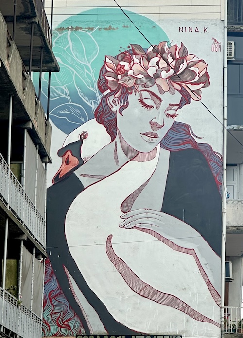 Girl with the swan von Nina K.