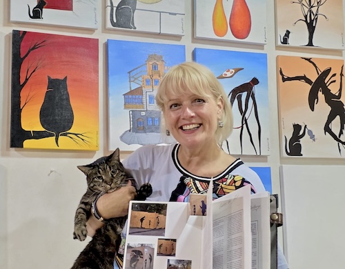 Pia in Goshaart's Atelier