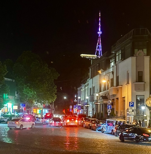 Fernsehturm bei Nacht 2